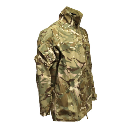 Angled front right view of British Army MVP Jacket MTP.