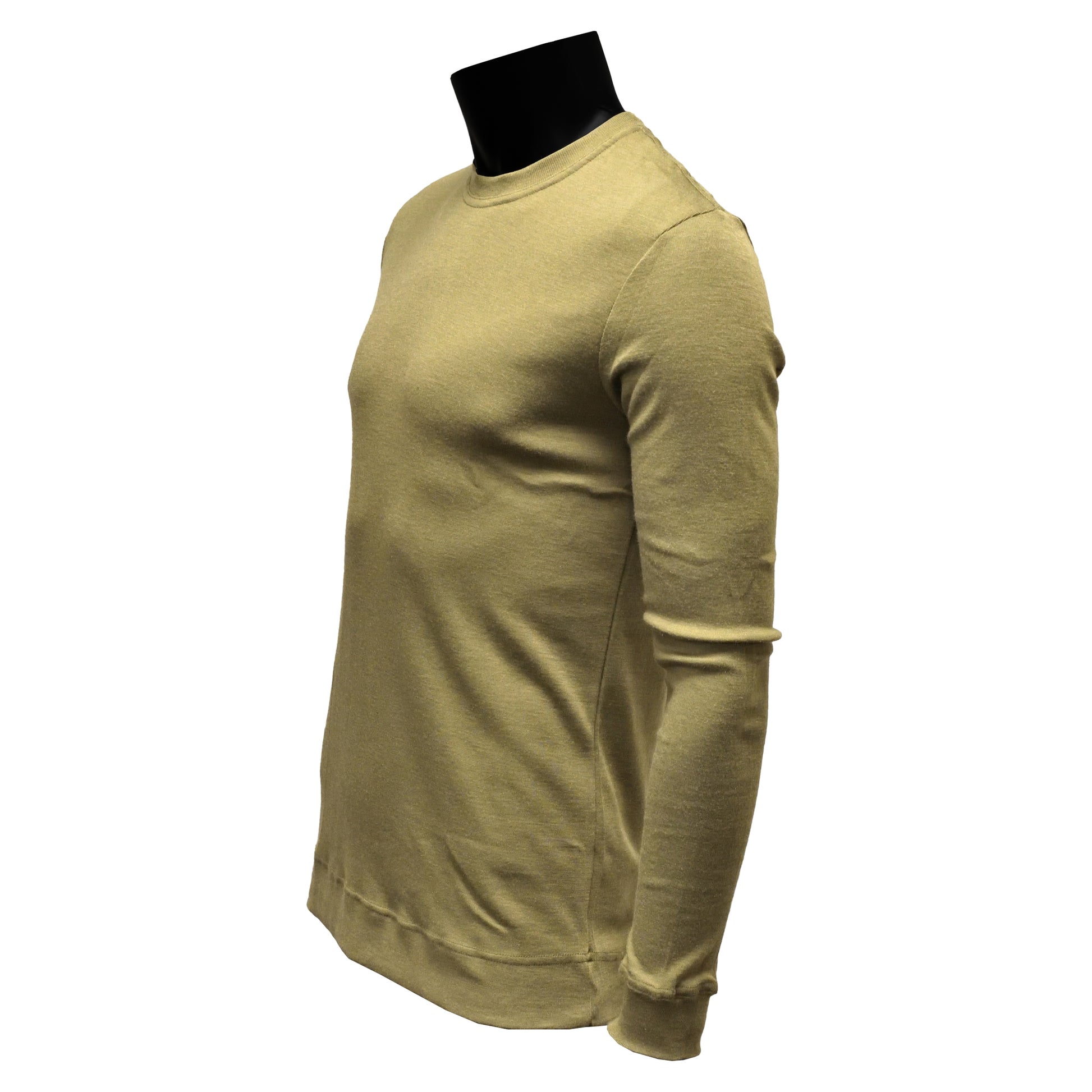 Angled front left view of British Army FR Aircrew Vest with visible stitching.