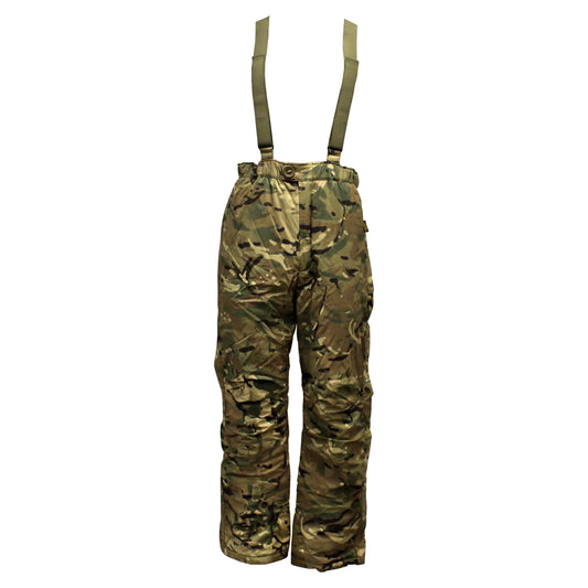 Front view of Carinthia ECIG Trousers in MTP camouflage.