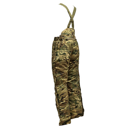 Right-angled rear shot of Carinthia ECIG Trousers MTP with reinforced knee panels.