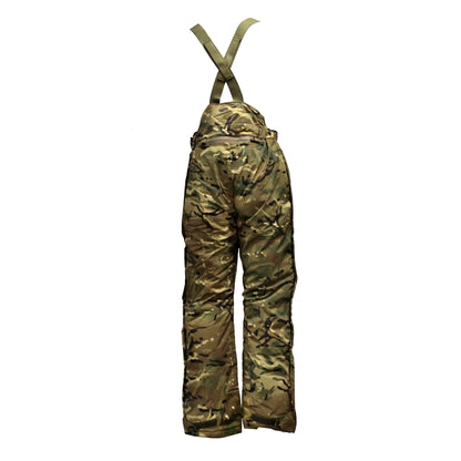 Rear view of Carinthia ECIG Trousers MTP showing full length and cut.