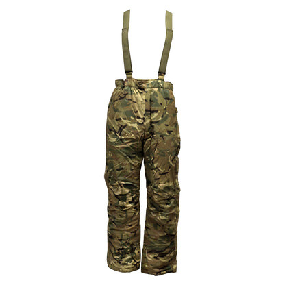 Rear view of Carinthia ECIG Trousers MTP showing full length and cut.