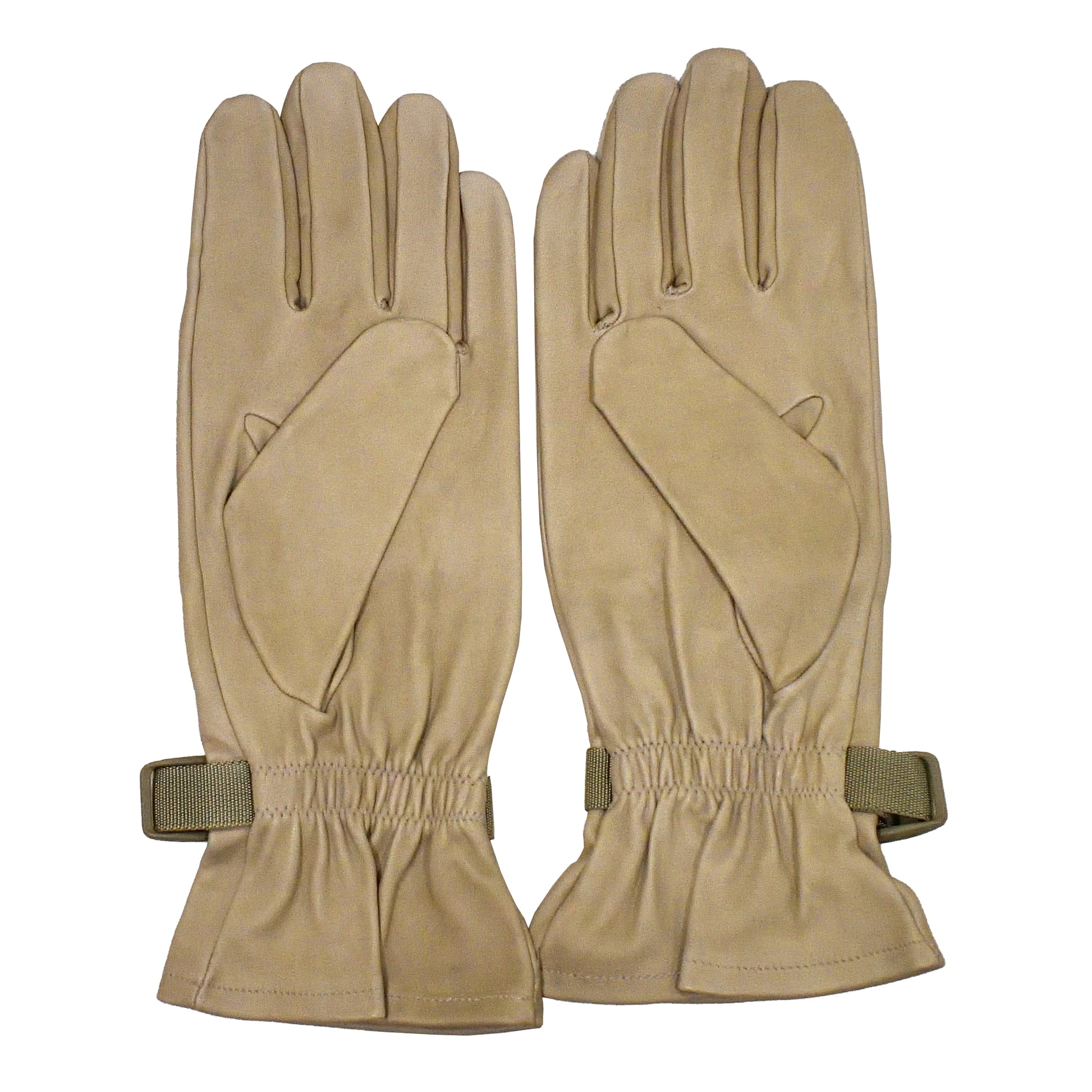Pair of British Army Warm Weather Combat Gloves in MTP camouflage, front view.