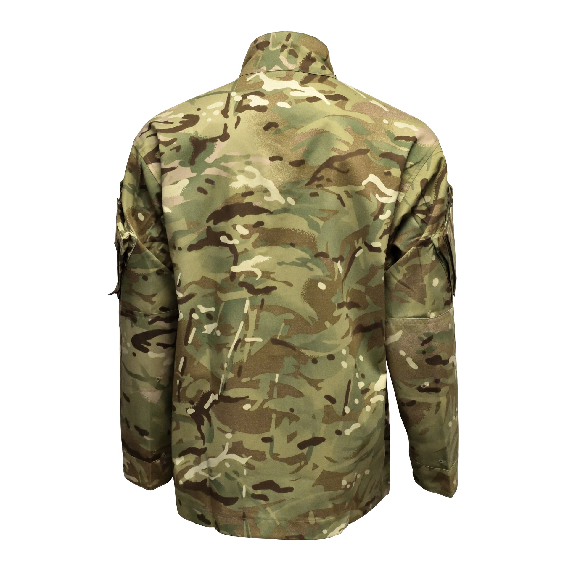 Rear view of British Army Temperate Weather Combat Jacket MTP.