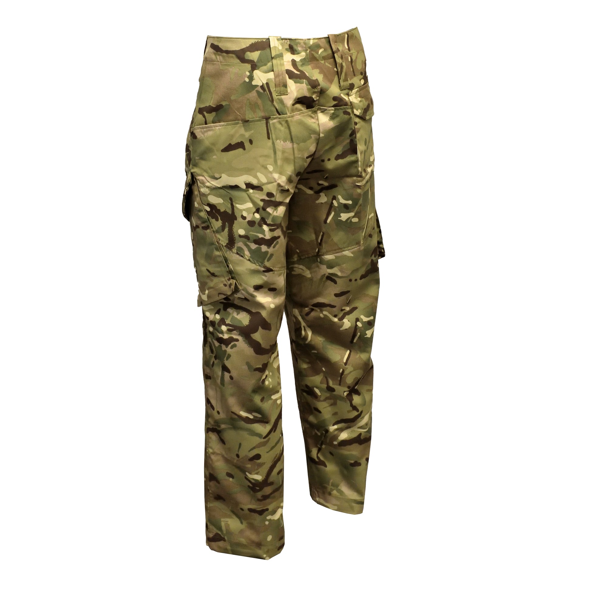 Angled front right view of Temperate Weather Combat Trousers with visible knee reinforcements.