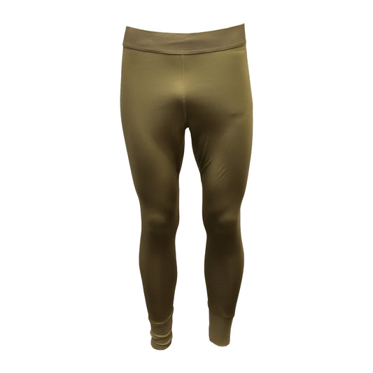 Front view of British Army Thermal Drawers Underwear in PCS Olive.