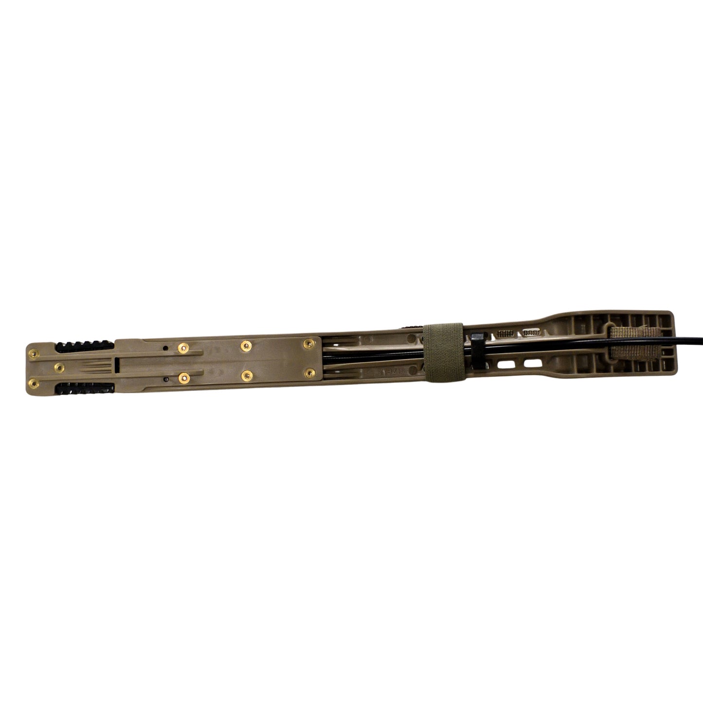 Side view of British Army DWD Spine Bar Replacement Kit Large, showing durable construction.