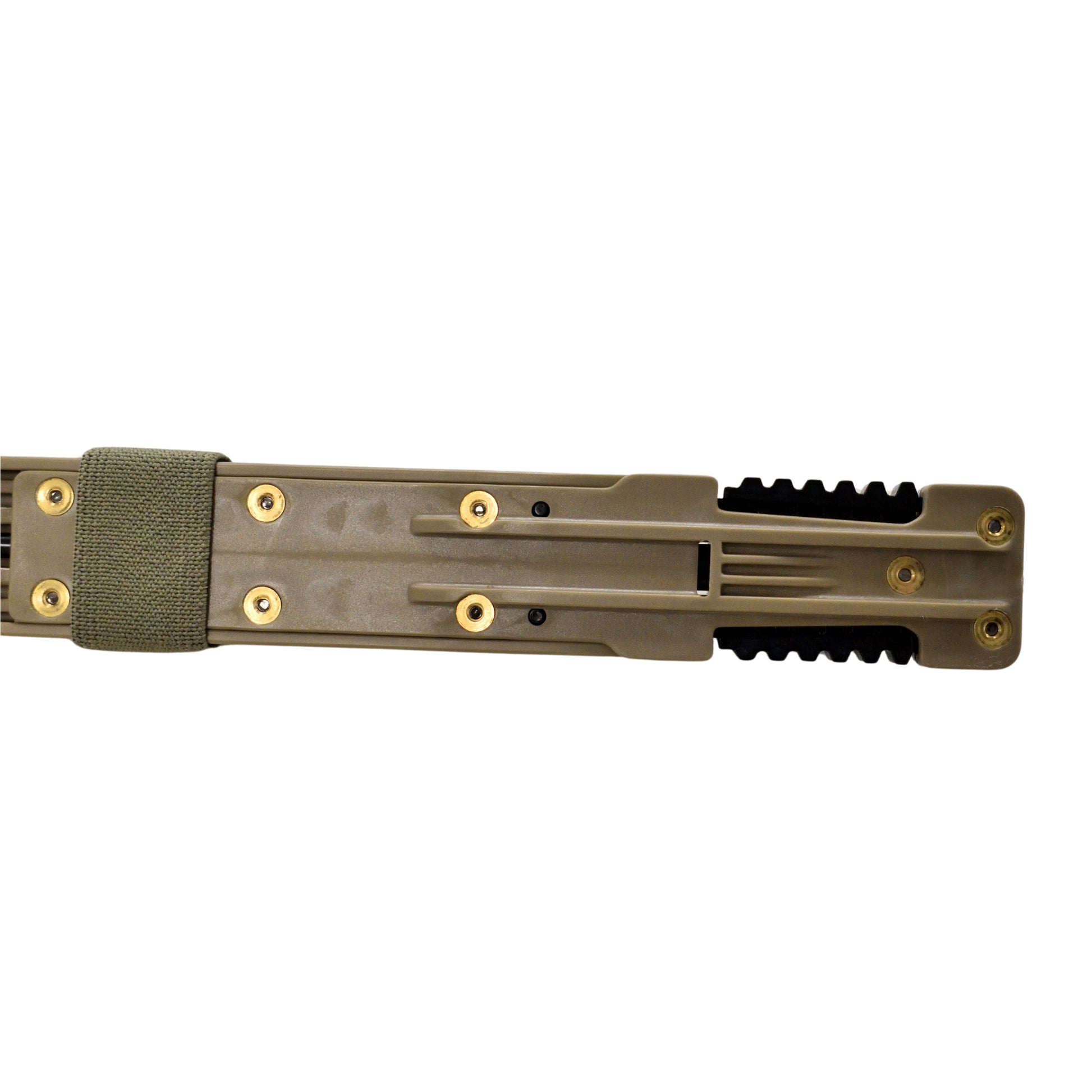 Close-up of mechanisms on British Army DWD Spine Bar Replacement Kit Medium.