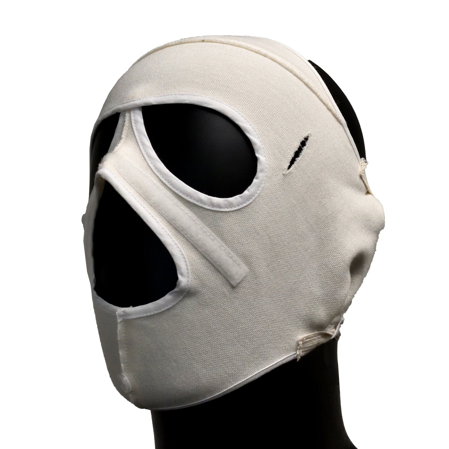 Detail shot of nose bridge and padding on Flame Resistant Face Mask MK2.