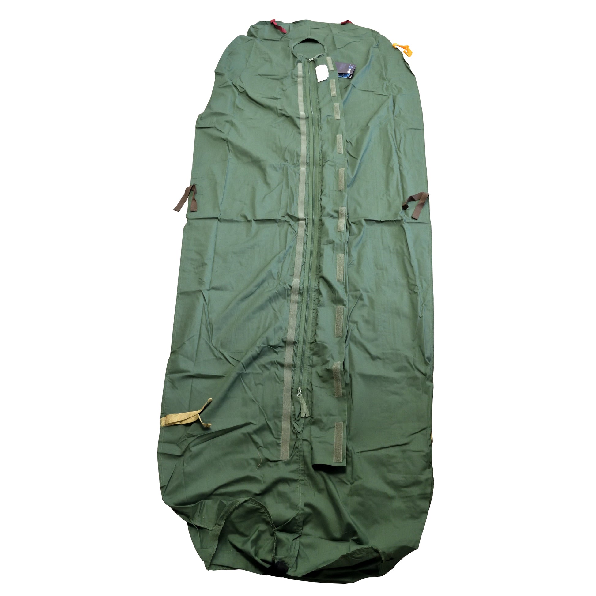 Front view of Fesca Modular Sleeping System Lightweight Sleeping Bag Liner laid flat.