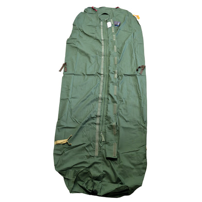 Front view of Fesca Modular Sleeping System Lightweight Sleeping Bag Liner laid flat.