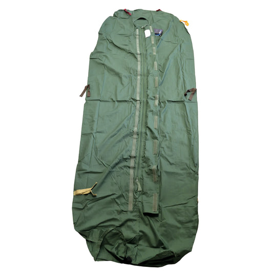 Front view of Fesca Modular Sleeping System Lightweight Sleeping Bag Liner laid flat.