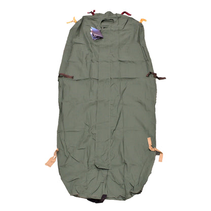 Fesca Lightweight Sleeping Bag Liner laid flat, showing full size and shape.