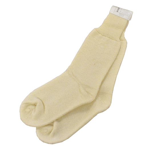Pair of British Army Mens Extreme Cold Weather Socks, designed for insulation and warmth.