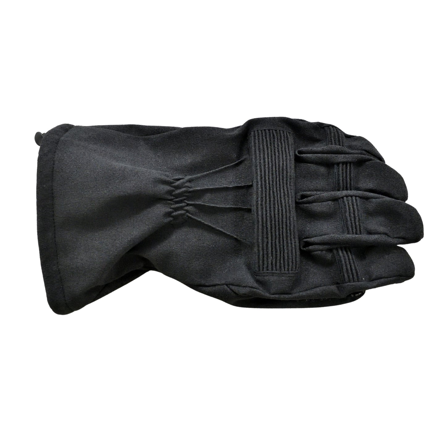 Side view of British Army Outer Extreme Cold Weather Gloves highlighting insulation and stitching.