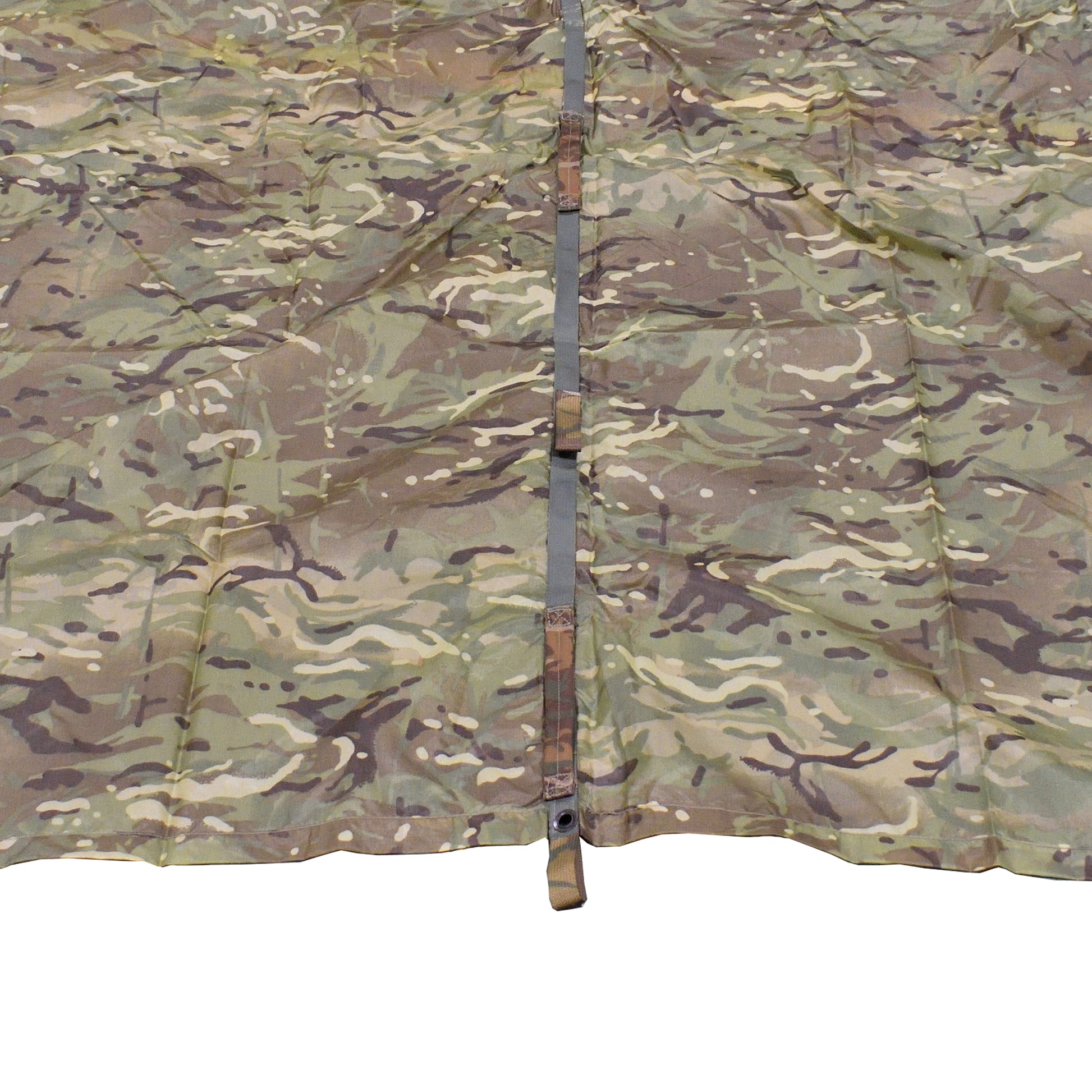 British Army Shelter Sheet GS MTP used as a groundsheet or shelter.