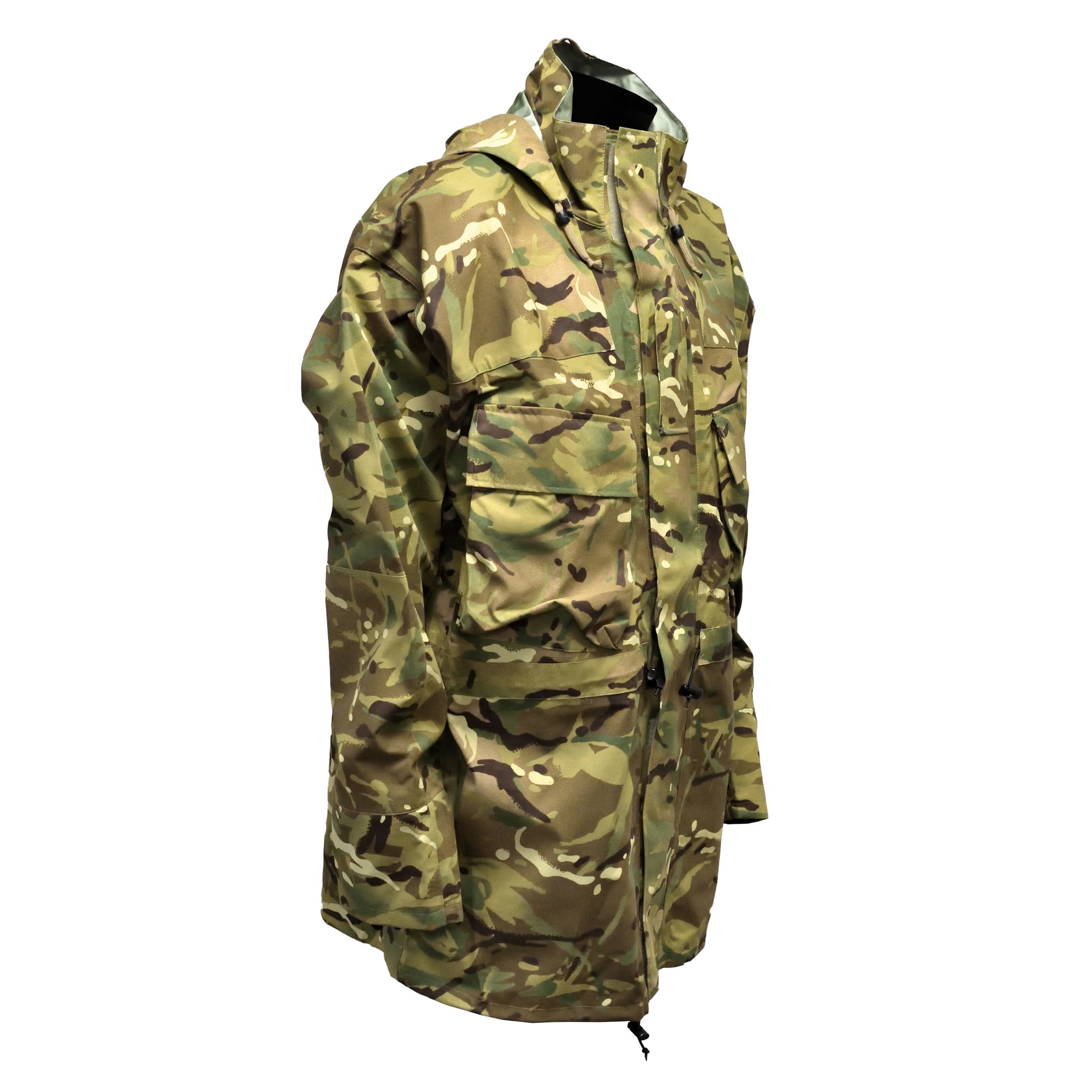 Angled front right view of Petroleum Protective MVP Smock.