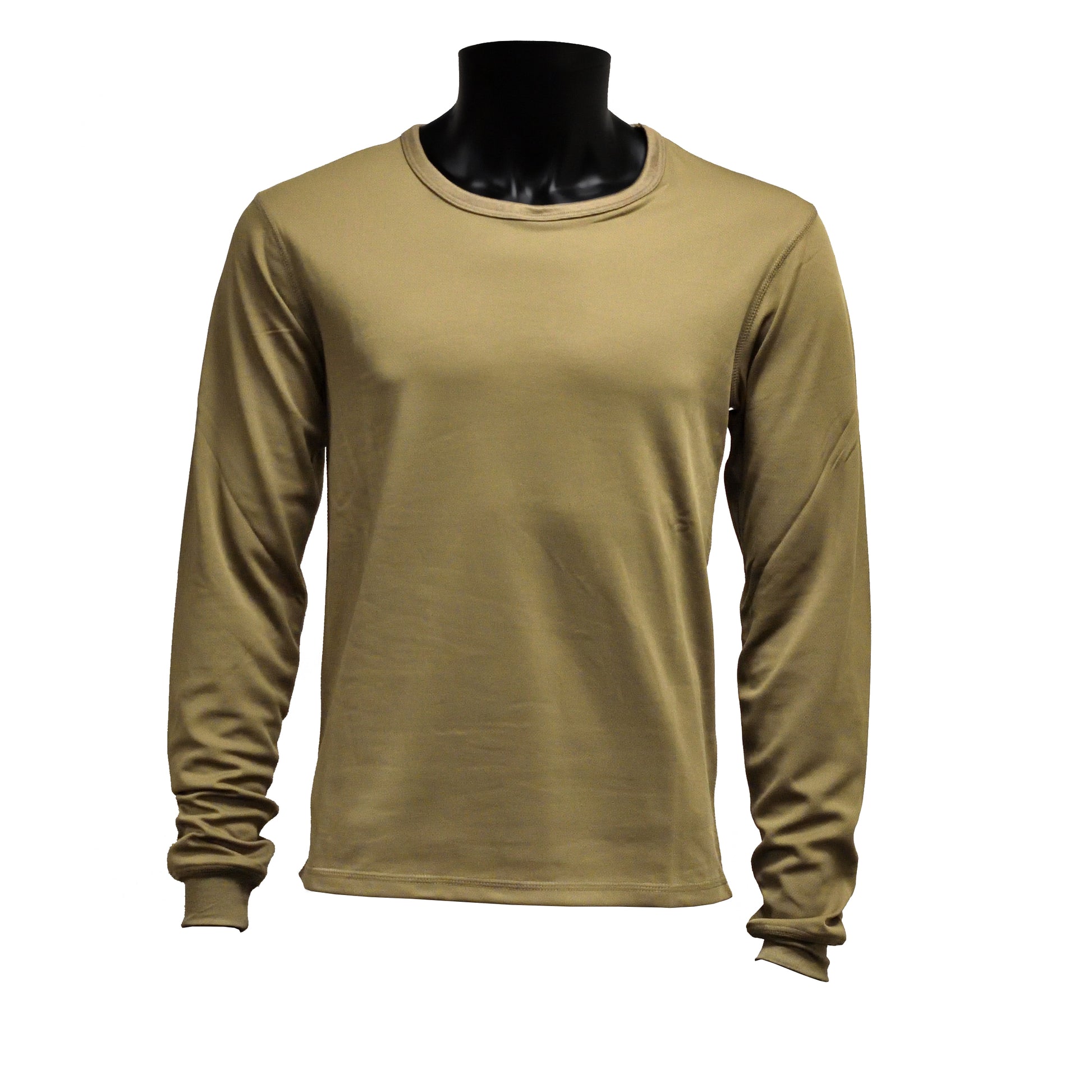 Front view of British Army Thermal Vest Underwear in PCS Olive.
