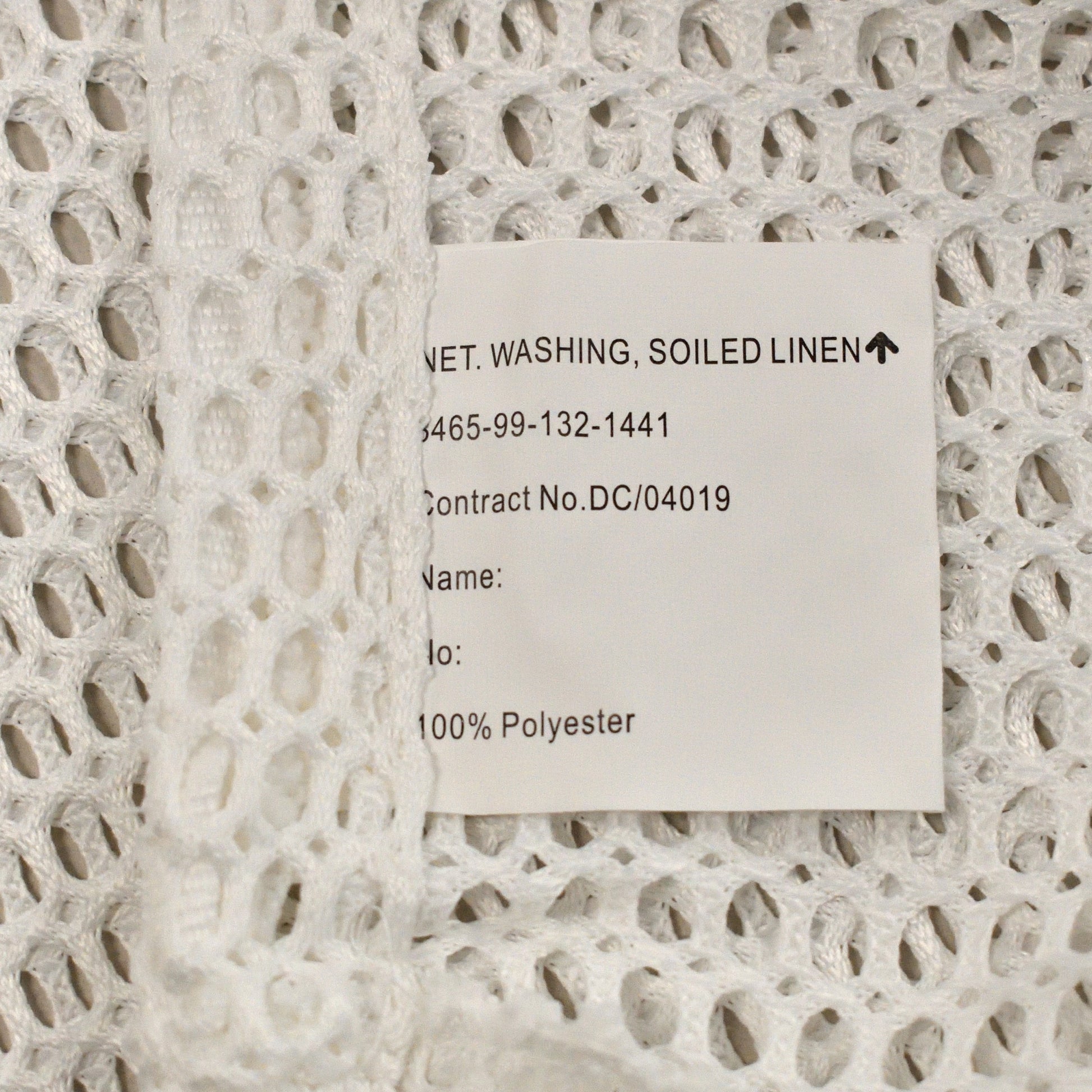 Washable Net Bag for Soiled Linen White, ideal for keeping laundry separate