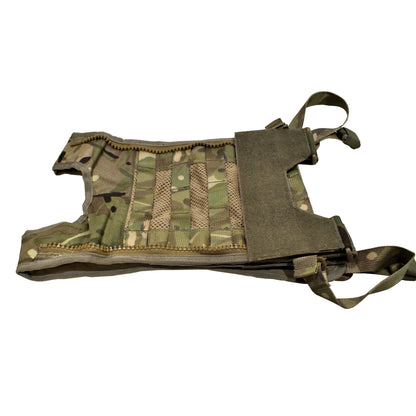 Side view of British Army H-Type Yoke MTP highlighting adjustable straps.