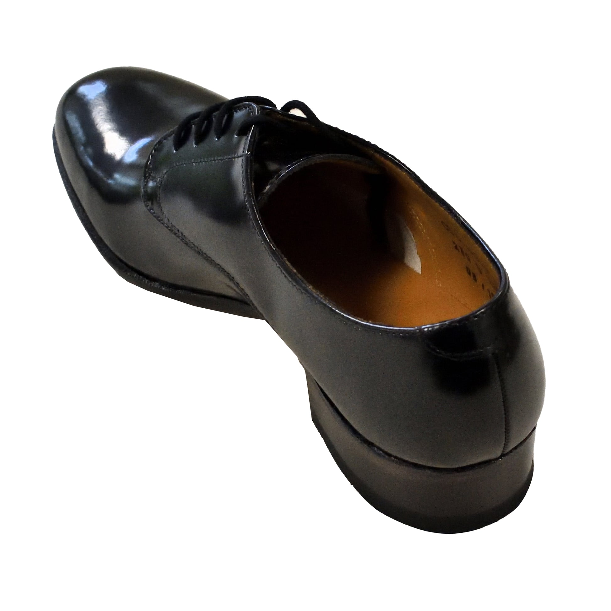 Interior view showing insole and lining of British Army Women's Gibson 2142 shoes.