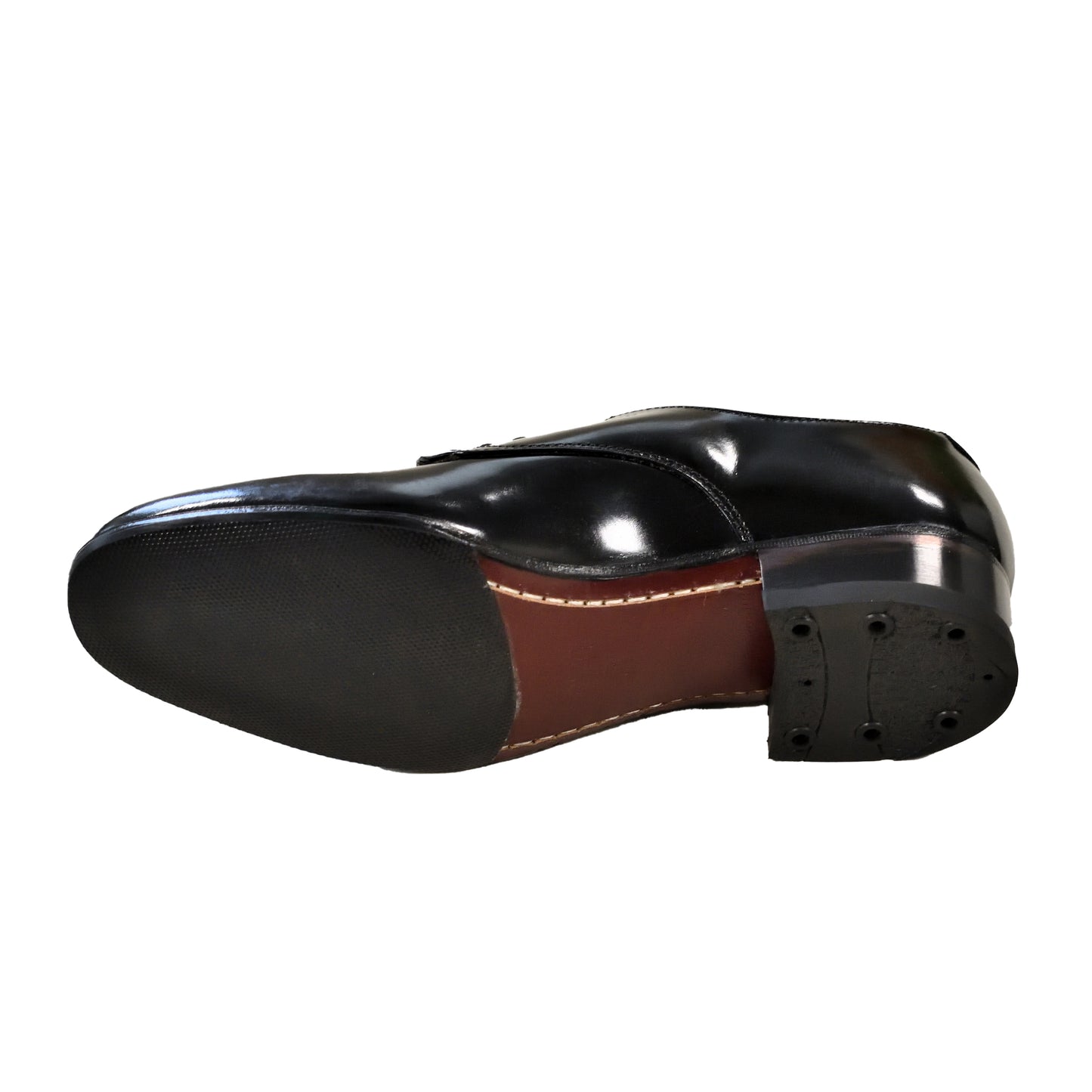 Sole detail of British Army Women's Gibson 2142 shoes showing tread pattern.