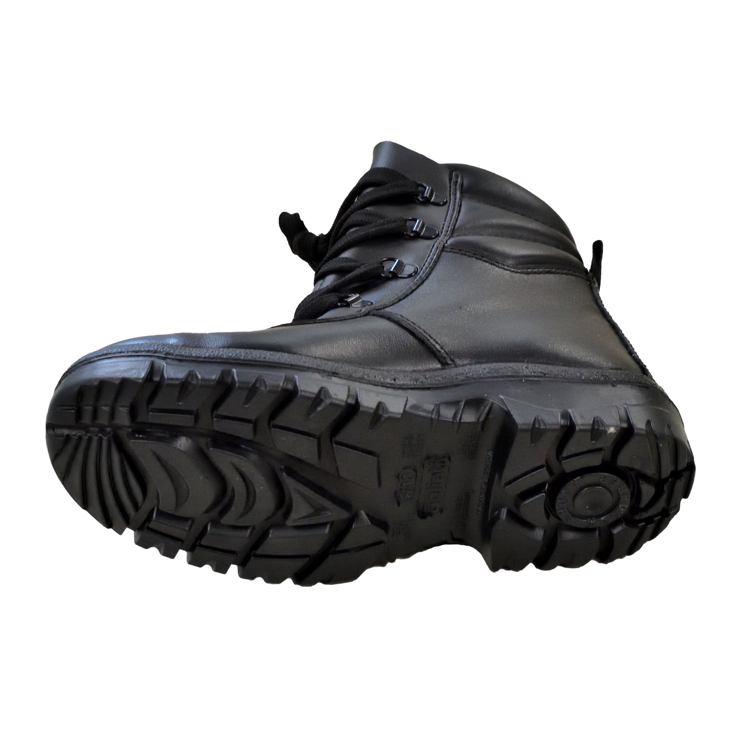 Detail shot of midsole and tread pattern on Goliath SPSR1121 Safety Boots.