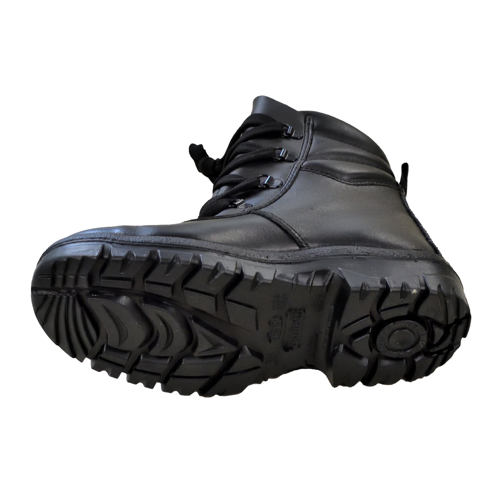 Detail shot of midsole and tread pattern on Goliath SPSR1121 Safety Boots.