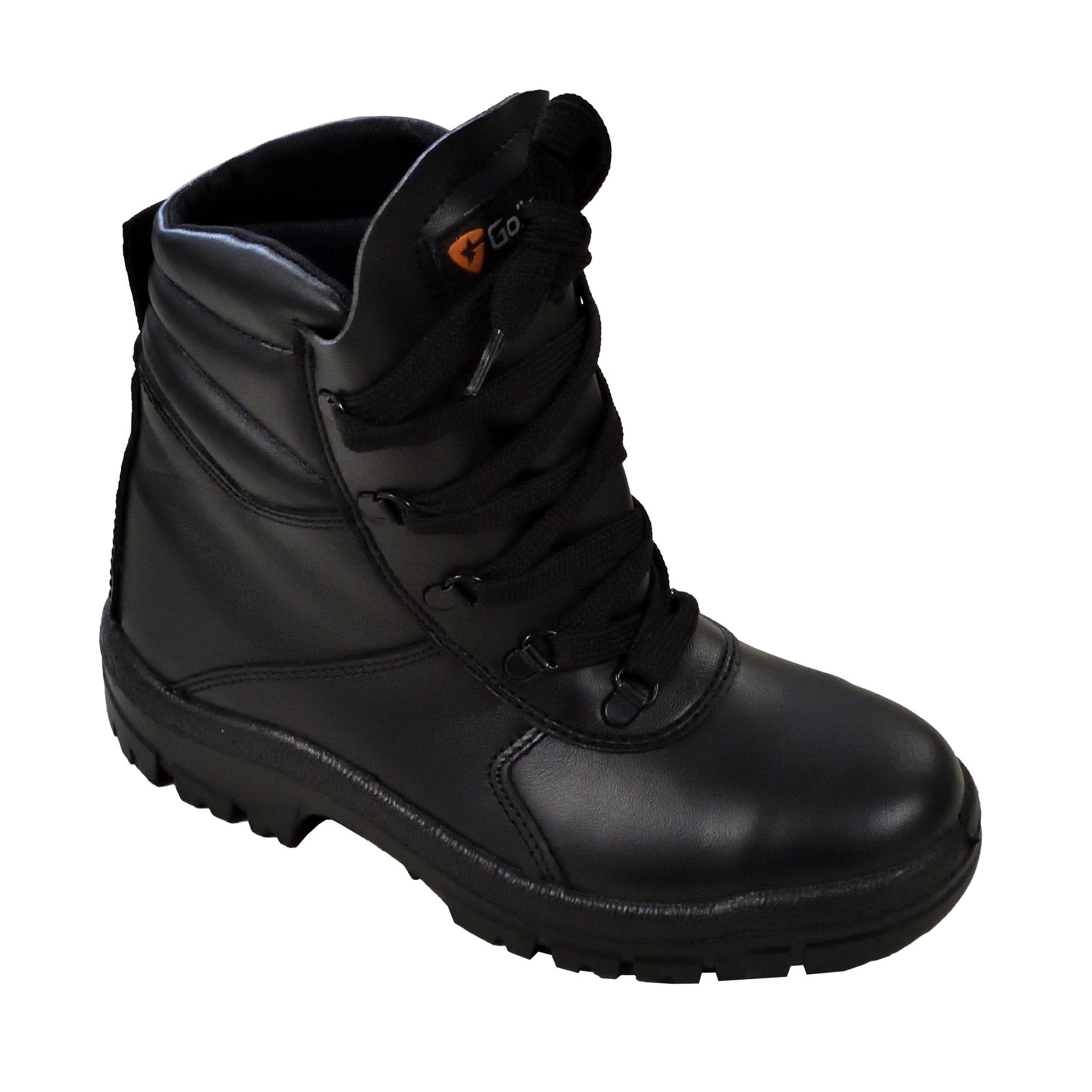 Front view of Goliath SPSR1121 High‑Leg Antistatic Safety Boots showing full boot shape.