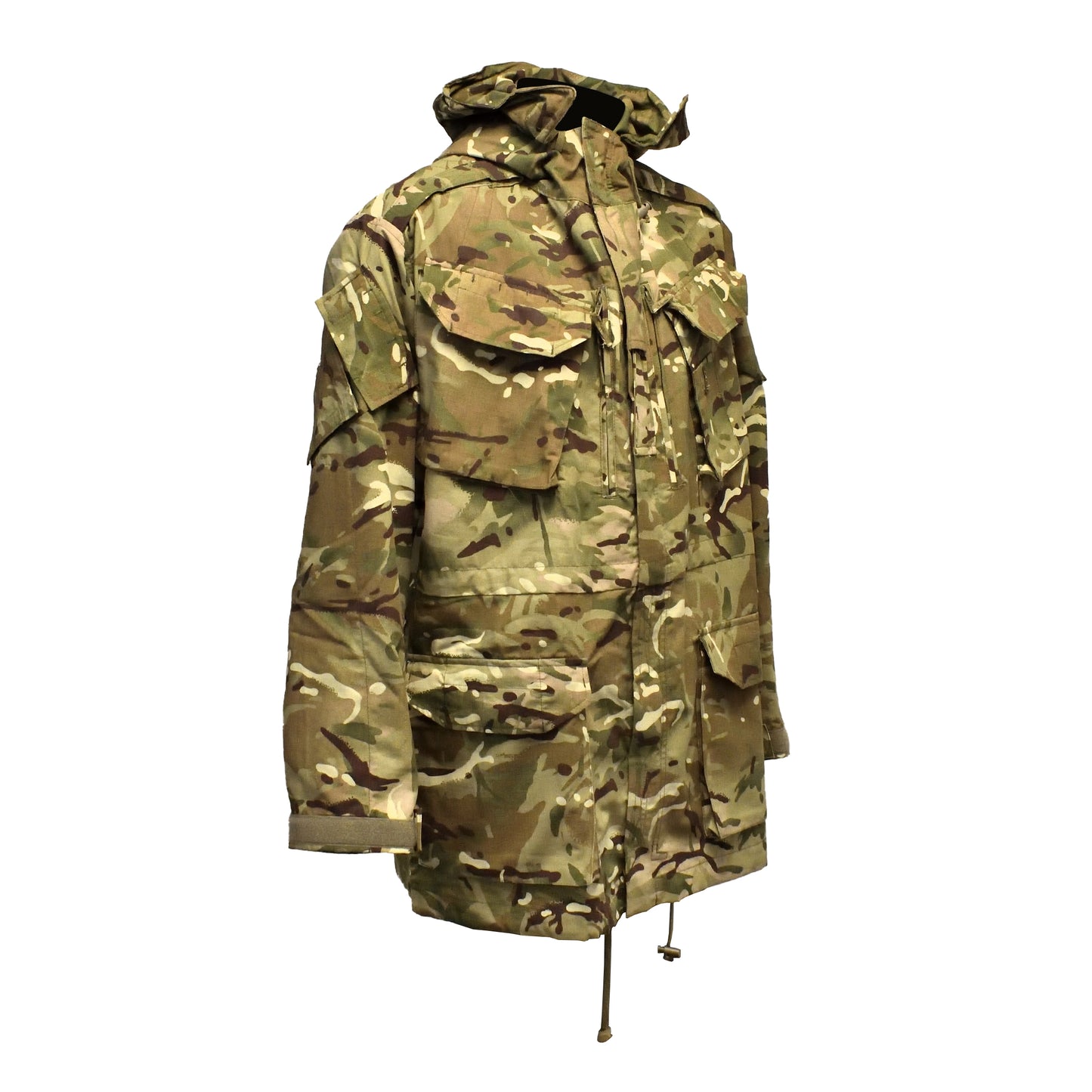 Angled front right view of British Army FR Combat Smock in MTP for CR2.