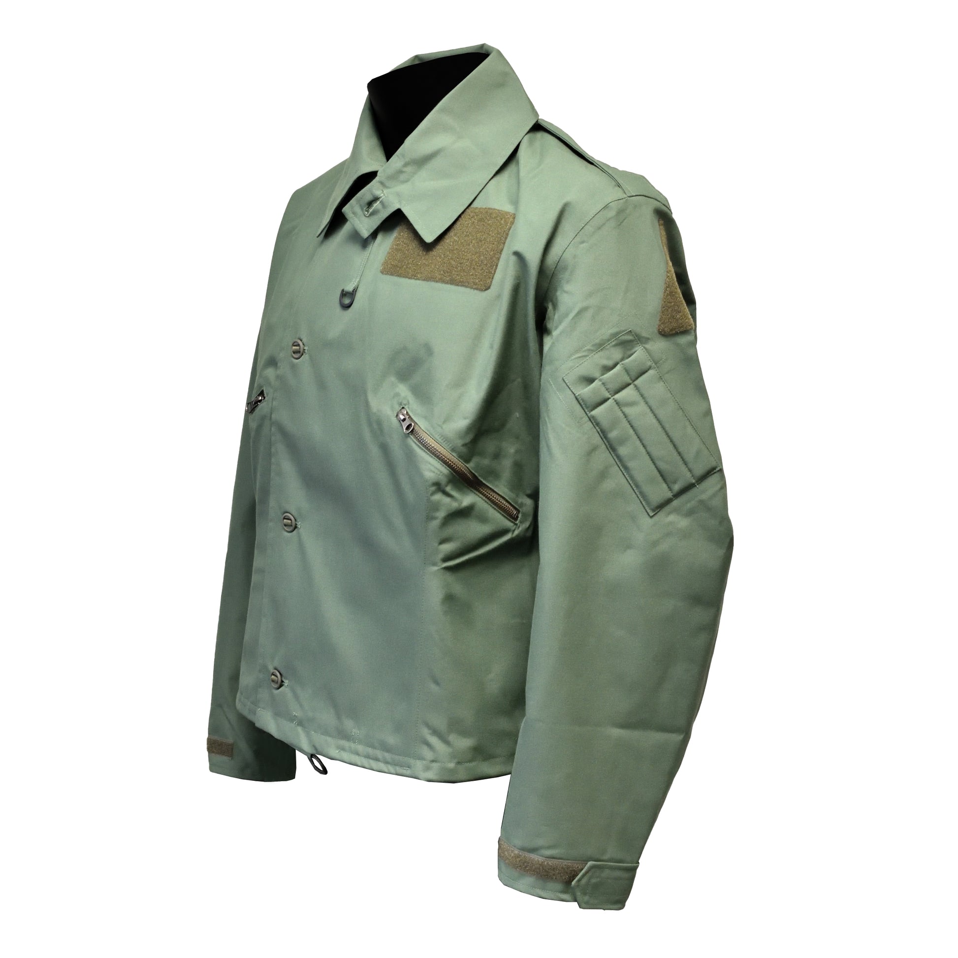 Angled front left view of Ballyclare Ltd FR Cold Weather Aircrew Jacket MK4.
