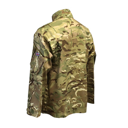 Angled rear left view of Temperate Weather Combat Jacket "2" MTP.