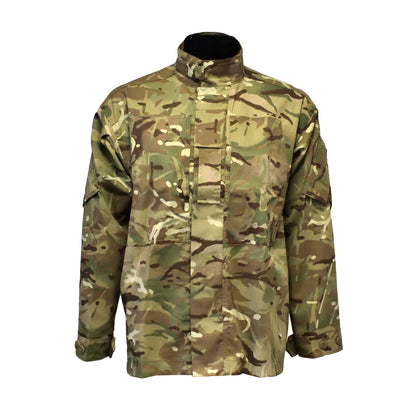 Front view of British Army Temperate Weather Combat Jacket "2" in MTP camouflage.